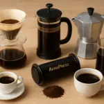 Methoden der Kaffee Zubereitung