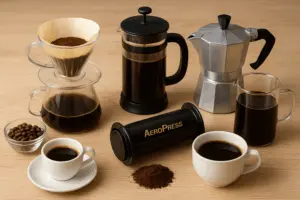 Methoden der Kaffee Zubereitung