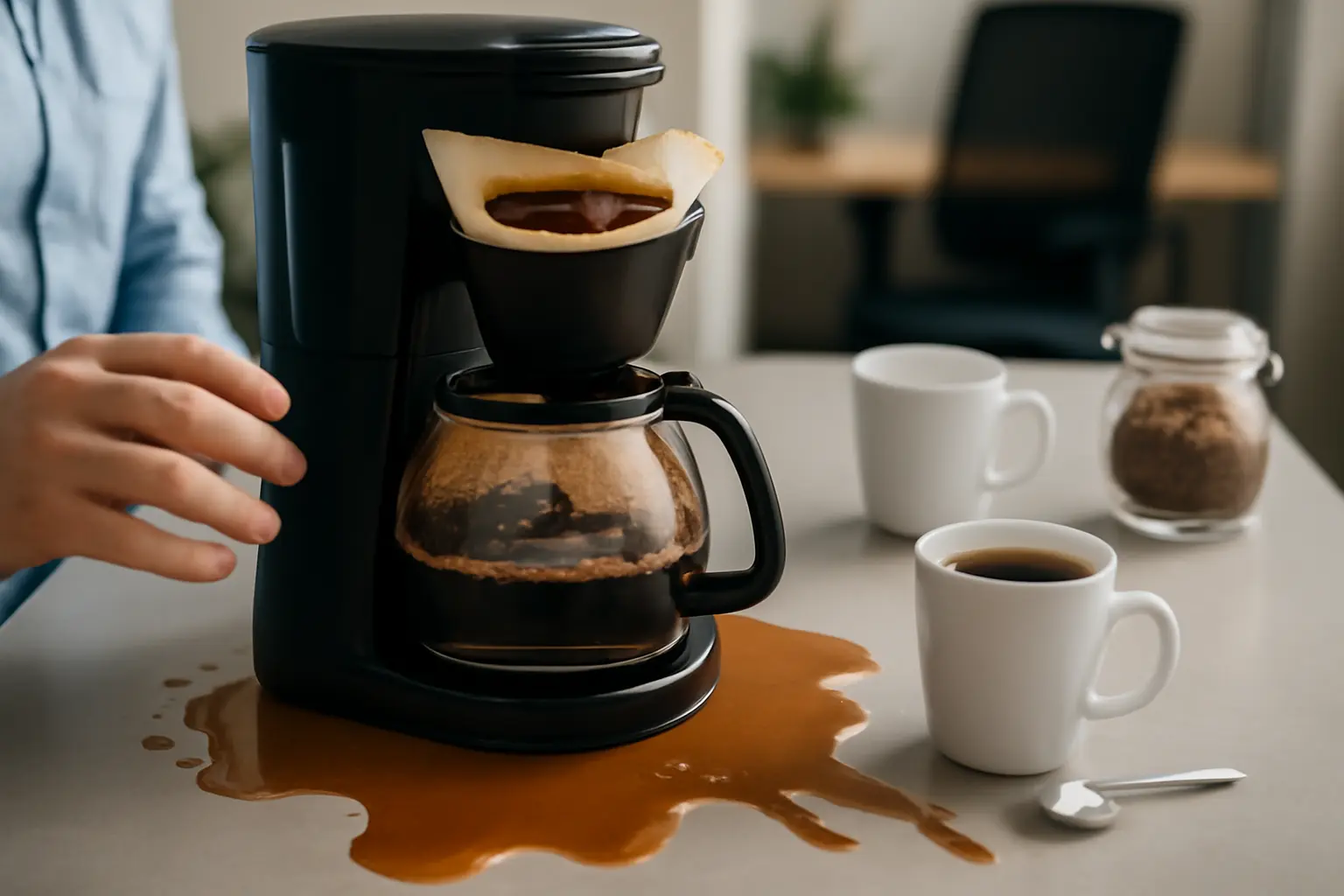 Mit einfachen Regeln bleibt Büro-Filterkaffee stabil, auch wenn mal etwas schiefgeht – array
