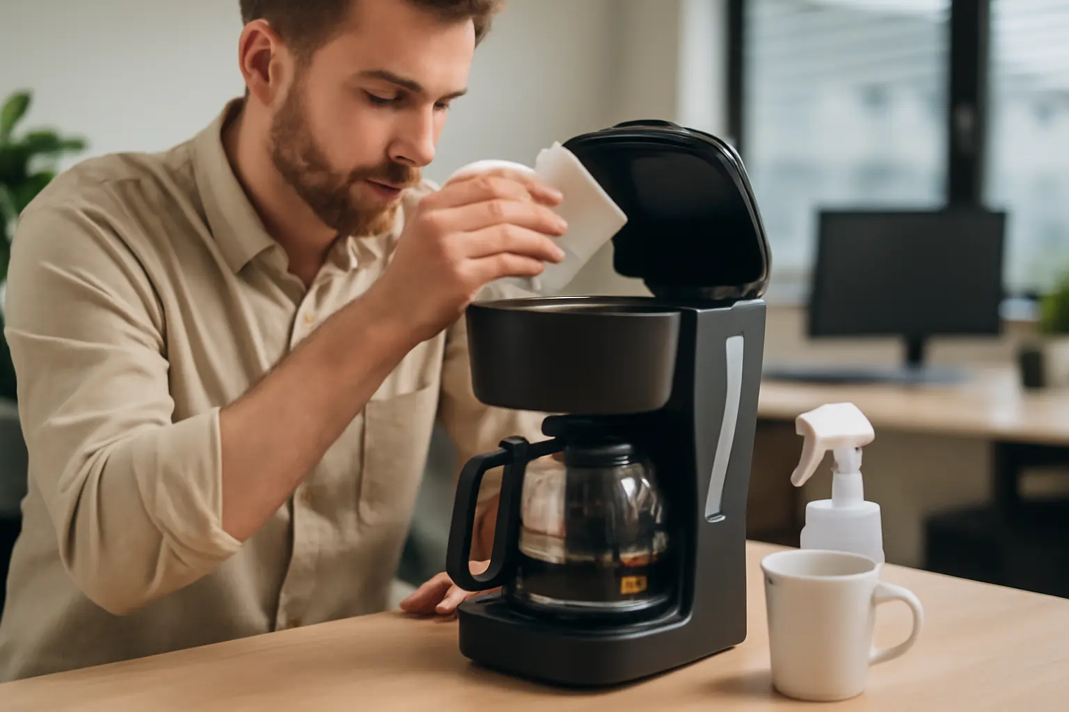 Hygiene und Wartung sorgen dafür, dass dein Bürokaffee nicht heimlich schlechter wird – array