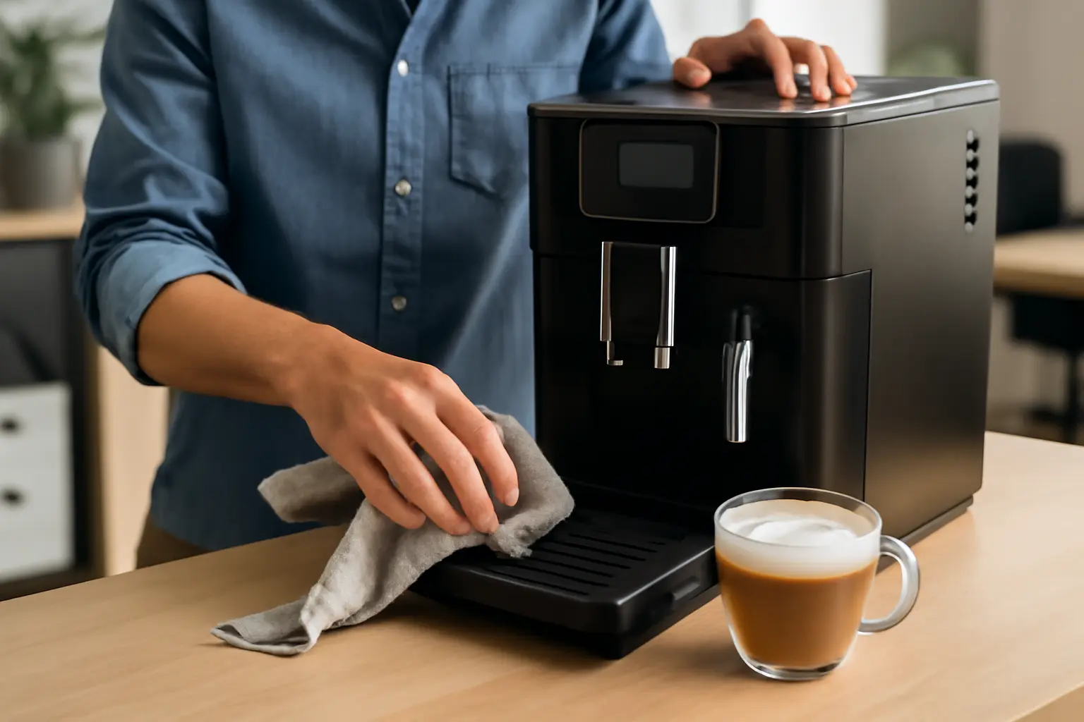 Wartung und Reinigung: Schlüssel für langfristig leckeren Cappuccino – cappuccino büro vollautomat