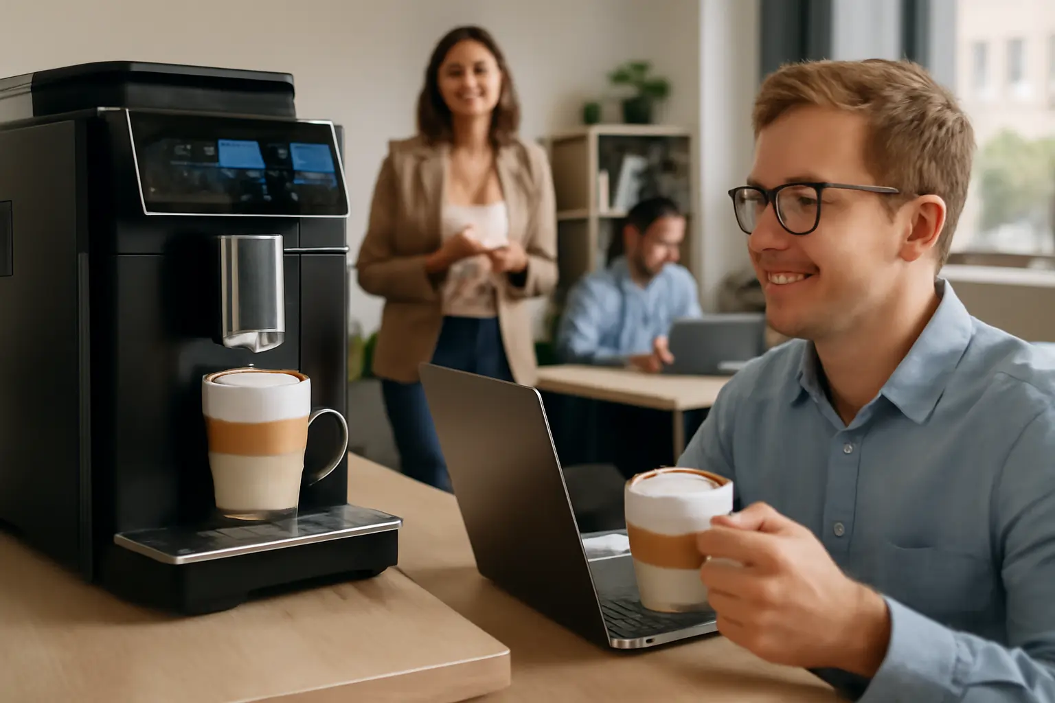 Integration der Cappuccino-Zubereitung in die Büro-Kaffeekultur – cappuccino büro vollautomat