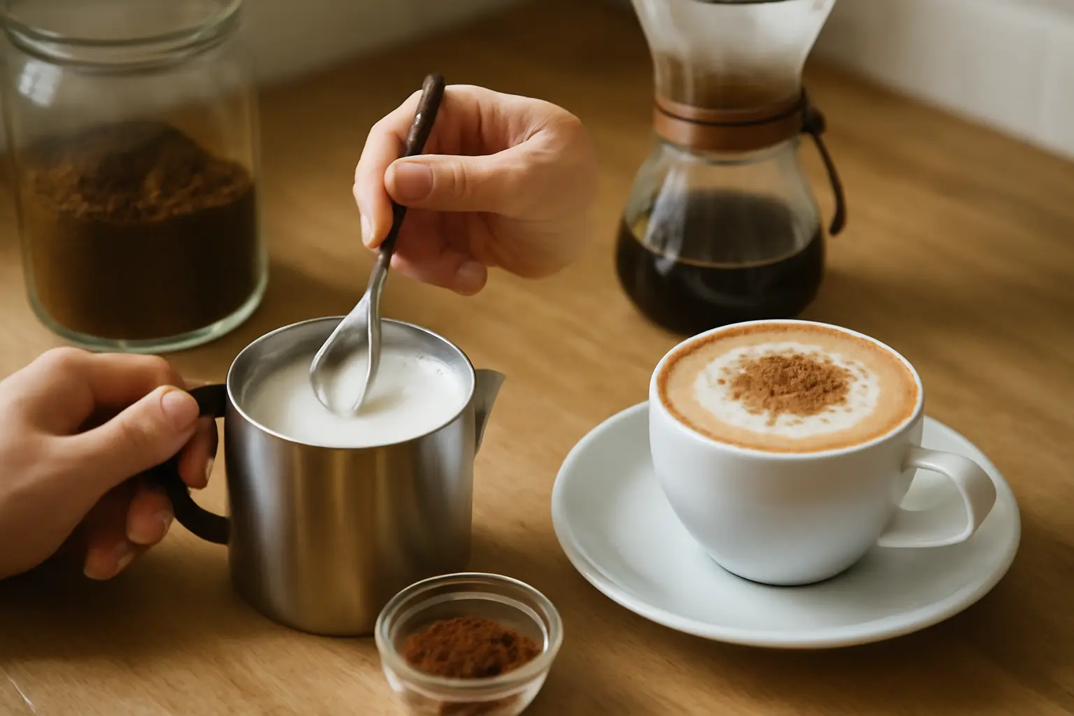 Cappuccino ohne Espressomaschine richtig zusammenstellen und servieren – cappuccino ohne espressomaschine
