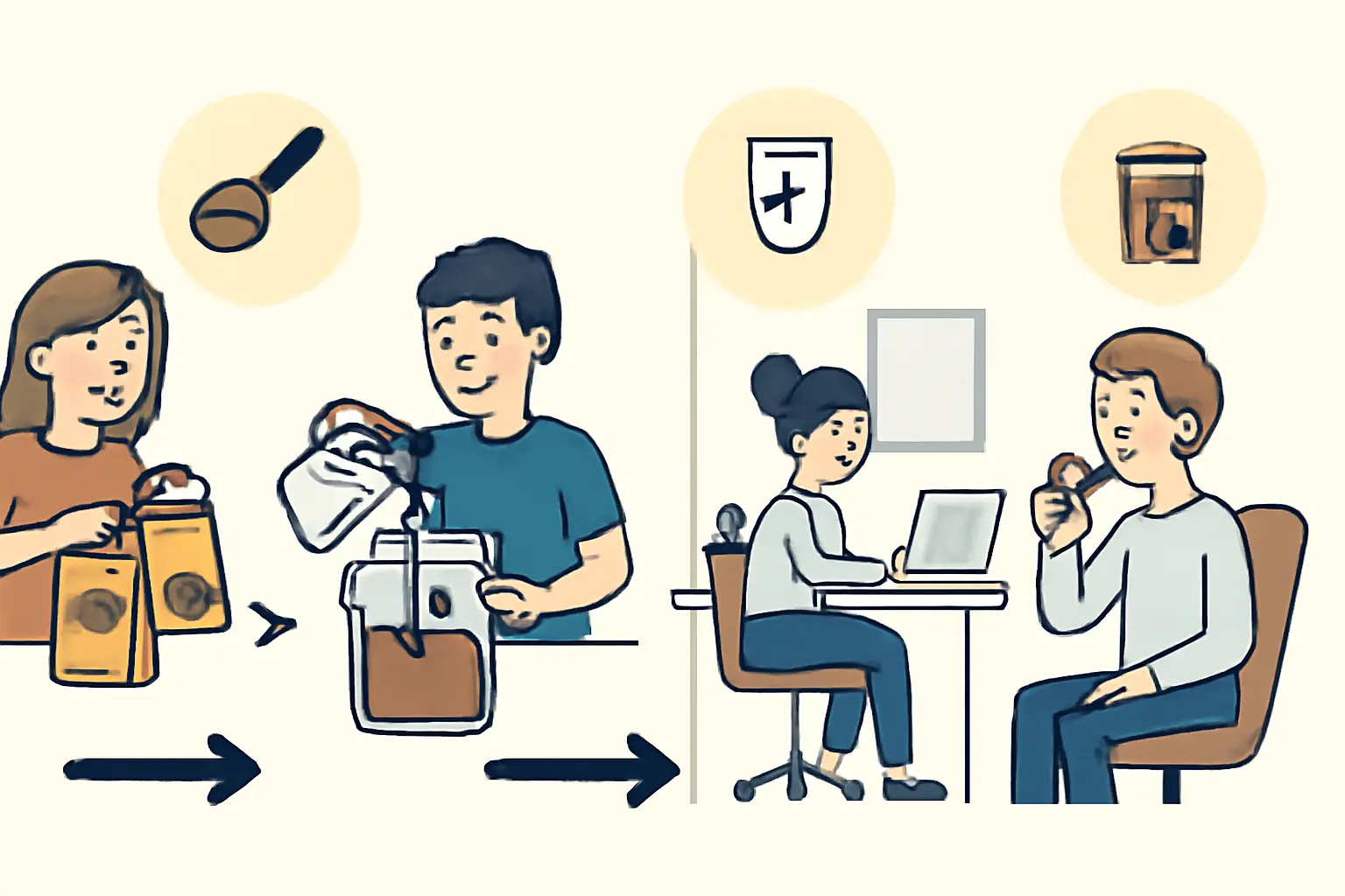 Standard-Workflow: So entsteht eine verlässliche Cold-Brew-Routine – Cold Brew im Büro integrieren
