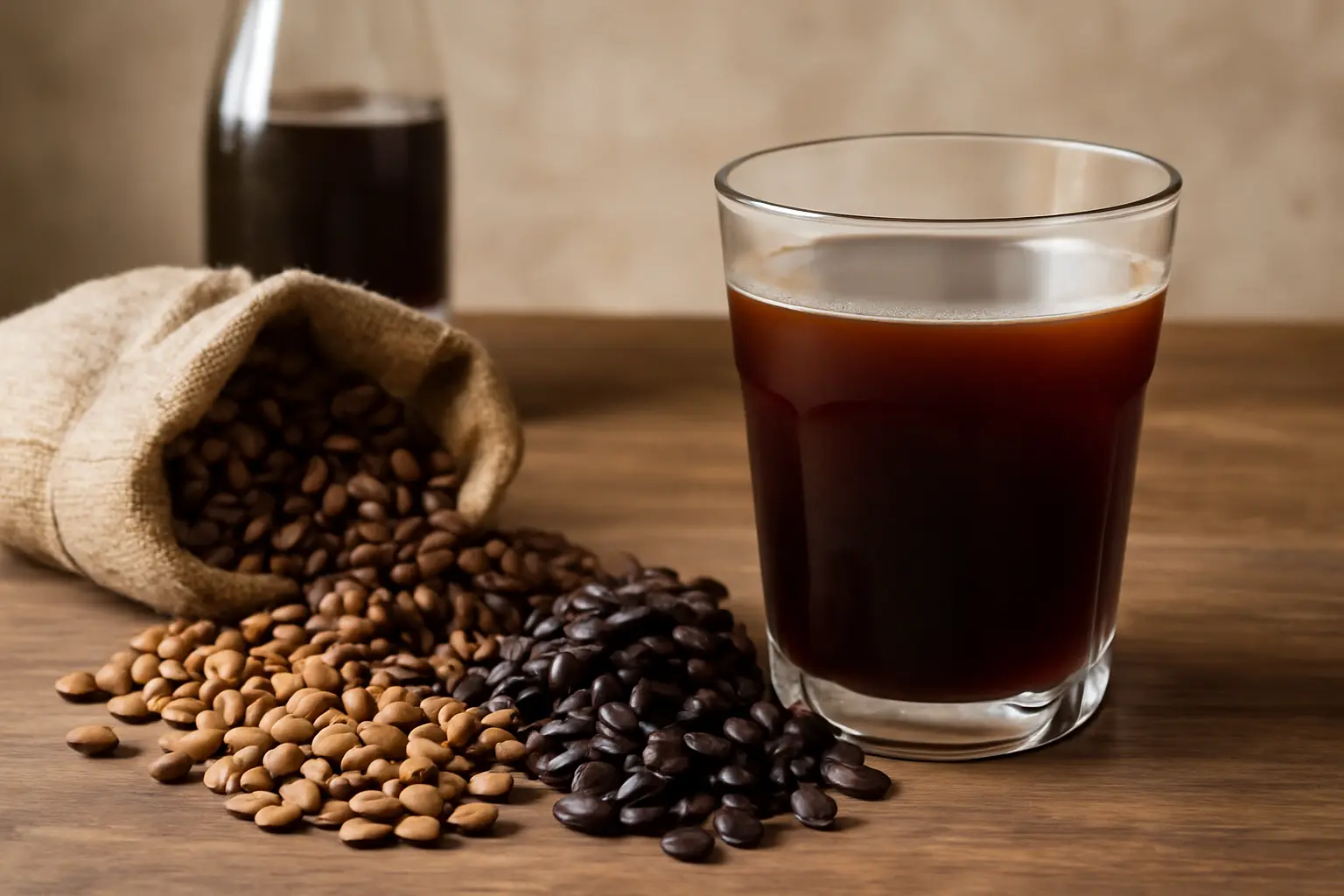 Röstgrade und ihr Einfluss auf das Aroma des Cold Brew – Cold Brew Kaffeesorte