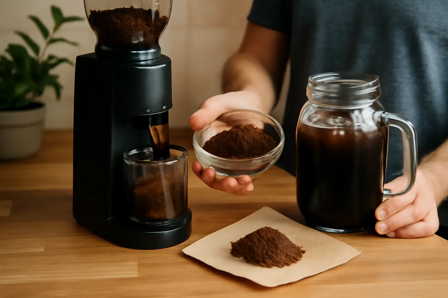 Mahlgrad und Mahltechnik für den perfekten Cold Brew: Feinjustierung für optimale Extraktion – Cold Brew Zubereitung