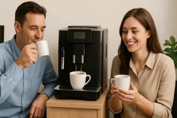 Der perfekte Kaffeevollautomat für kleine Büros: Tipps und Empfehlungen für die beste Wahl – passende Illustration