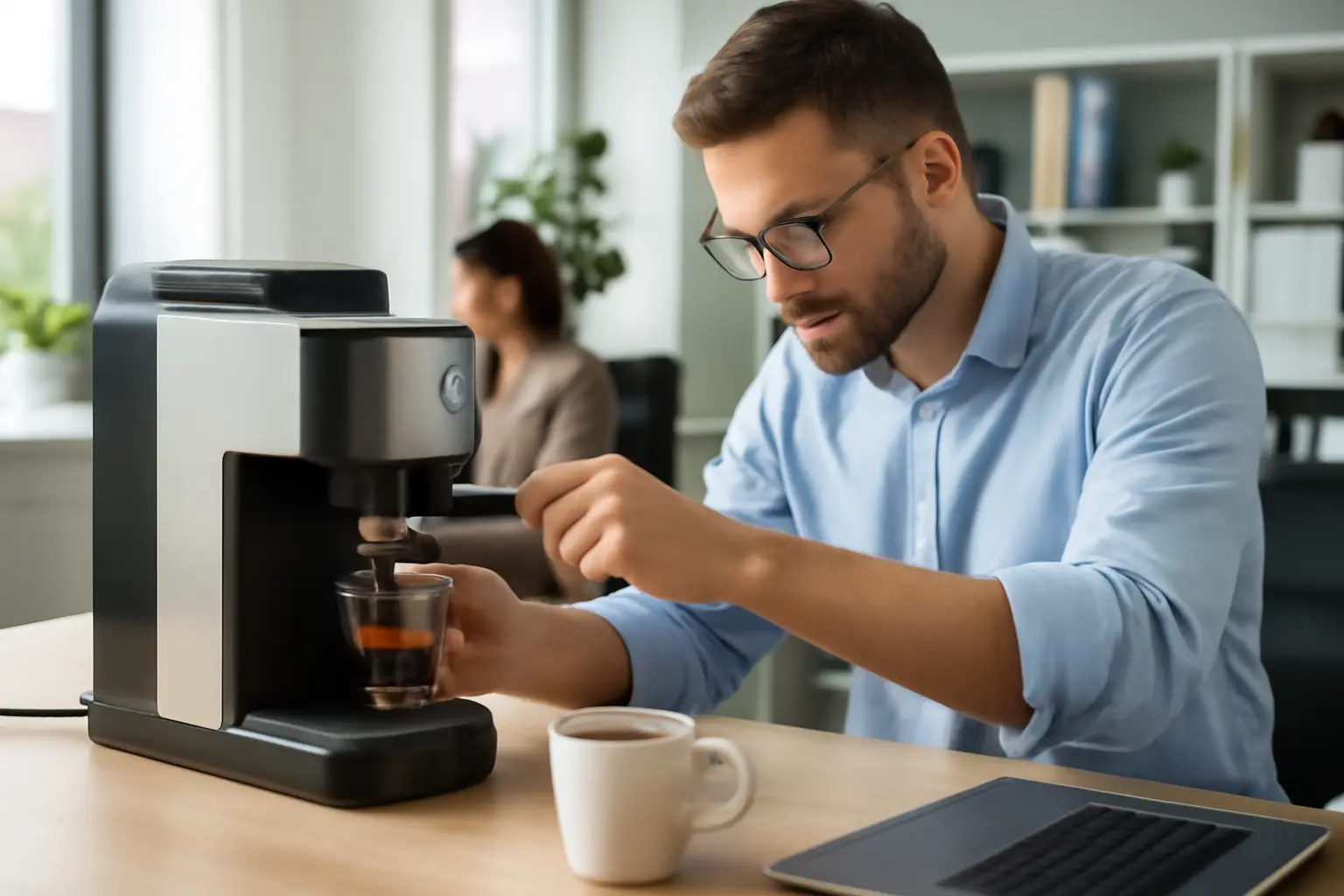 Espresso im Büro: Eine Station planen, die im Alltag funktioniert