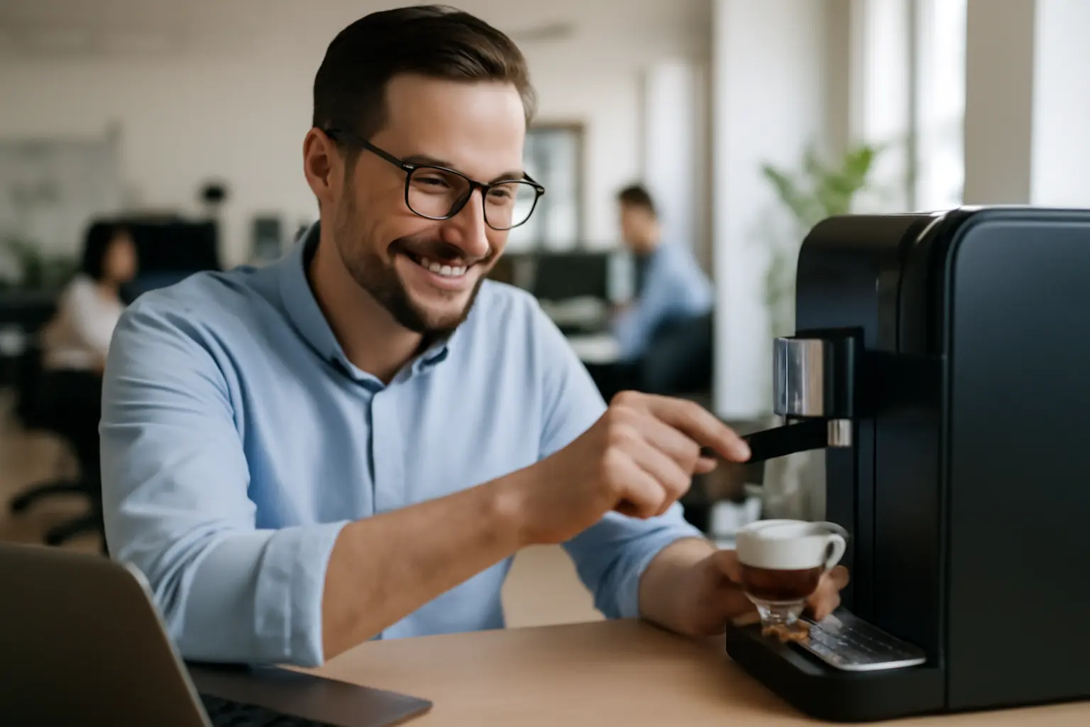 Espresso-Rituale im Büroalltag ohne Mehraufwand in den Workflow integrieren – espresso büro zubereitung