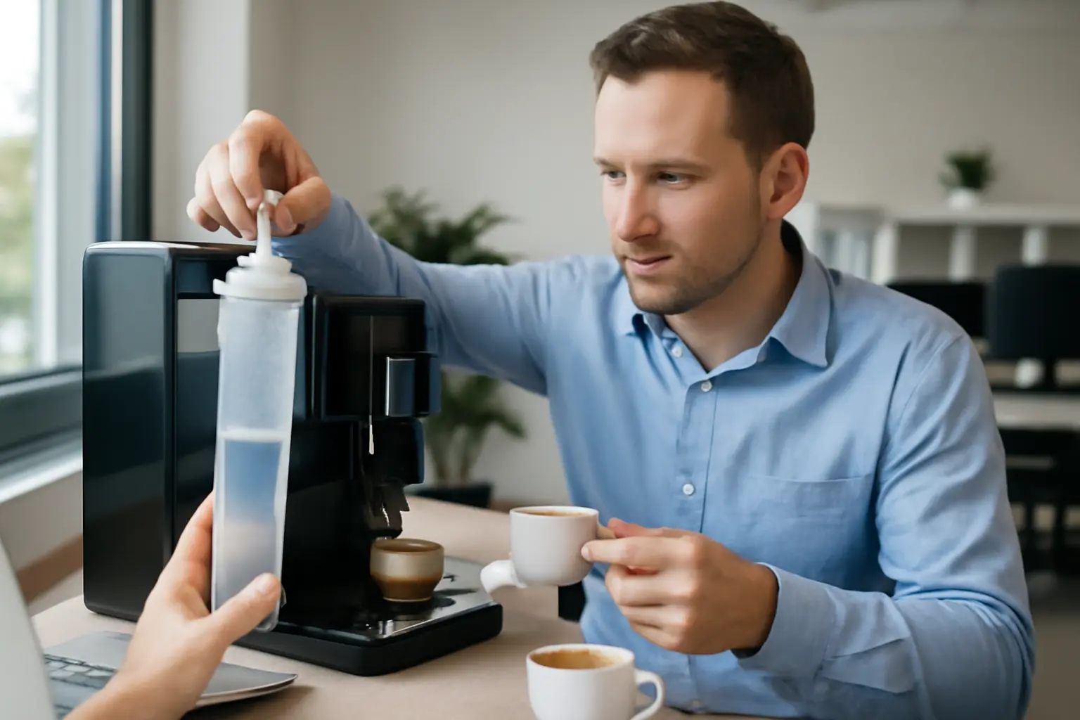 Wasserqualität und Filterlösungen speziell für den Büro-Espresso optimieren – espresso büro zubereitung
