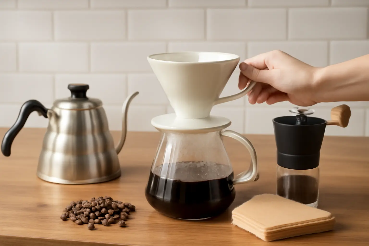 Filterkaffee für Einsteiger: Die erste Tasse mit dem Handfilter