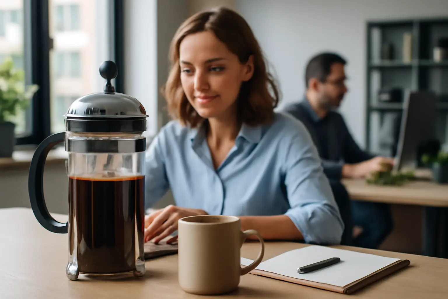 French Press im Büro: Nachhaltigkeit und Flexibilität im Arbeitsalltag – French Press im Büro