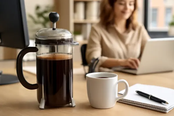 French Press im Büro – passendes Artikelbild