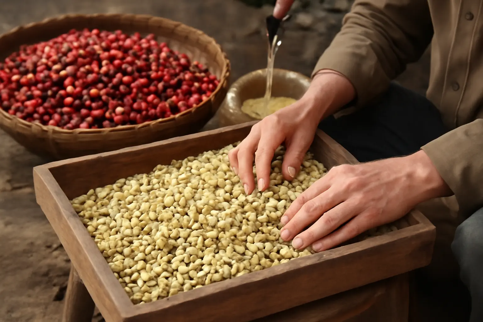 Aufbereitungsmethoden: Wie die Kaffeebohnen für die Röstung vorbereitet werden – kaffeebohnen