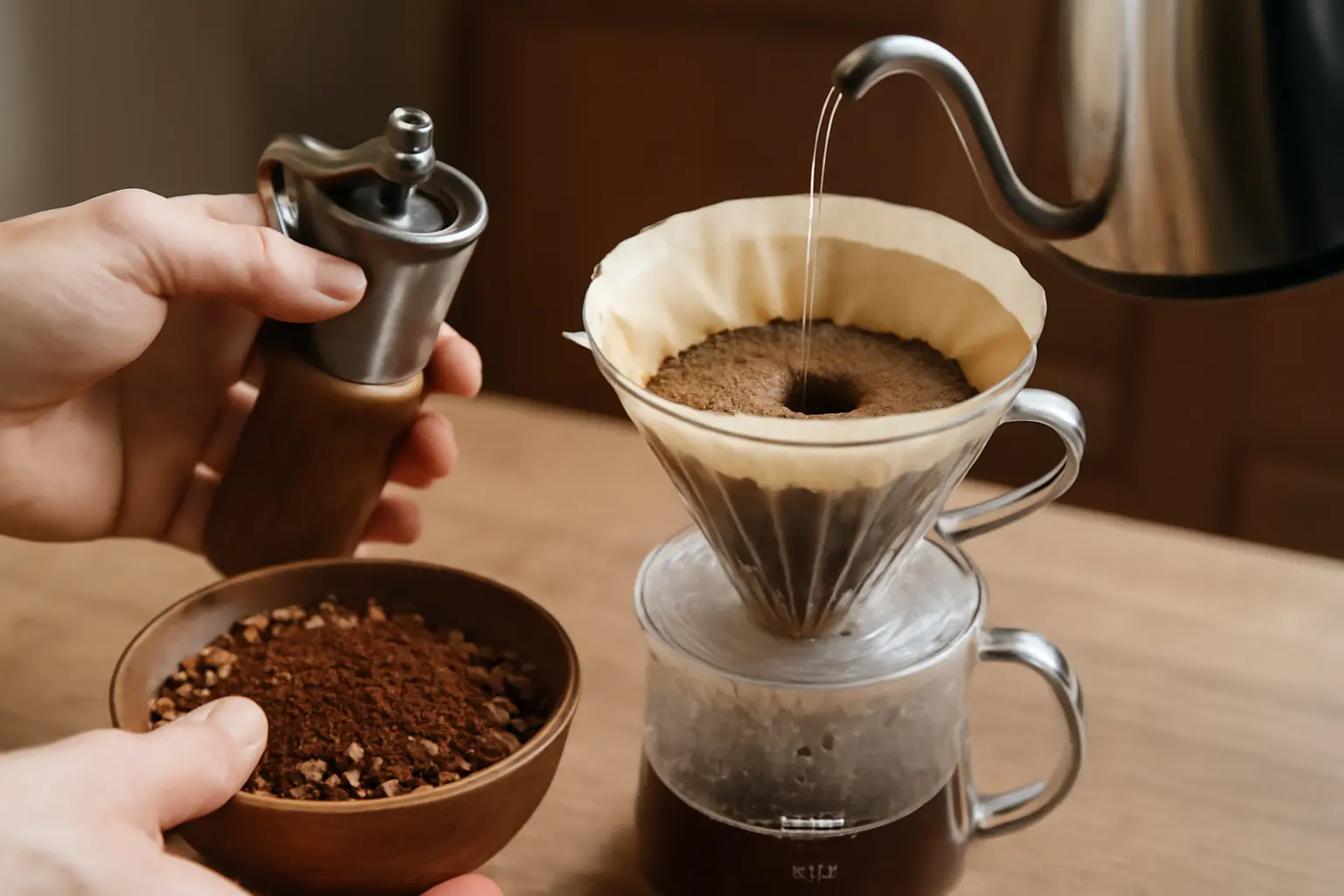 Zubereitung mit Filterkaffee: Mahlgrad und Brühtechnik für Nuancenreichtum – kaffeebohnen
