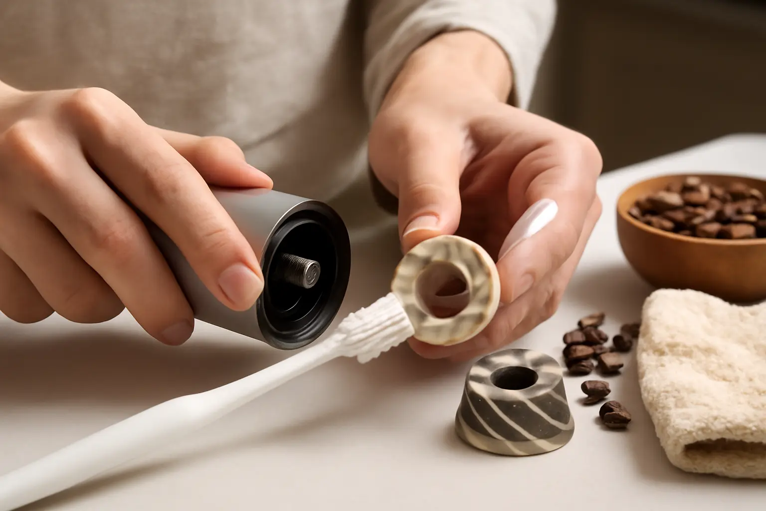 Reinigung der Mahlwerke: Spezifische Anforderungen bei Edelstahl und Keramik – Kaffeemühle auswählen