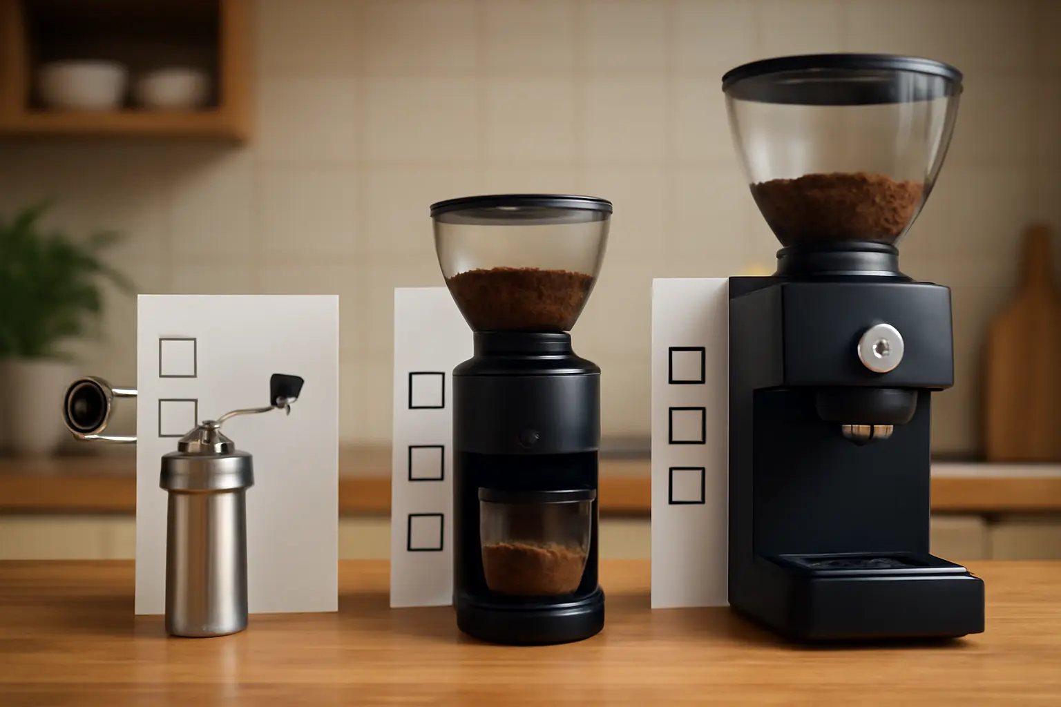 Empfohlene Reinigungshäufigkeiten für private, semi-professionelle und gewerbliche Nutzung – Kaffeemühle auswählen