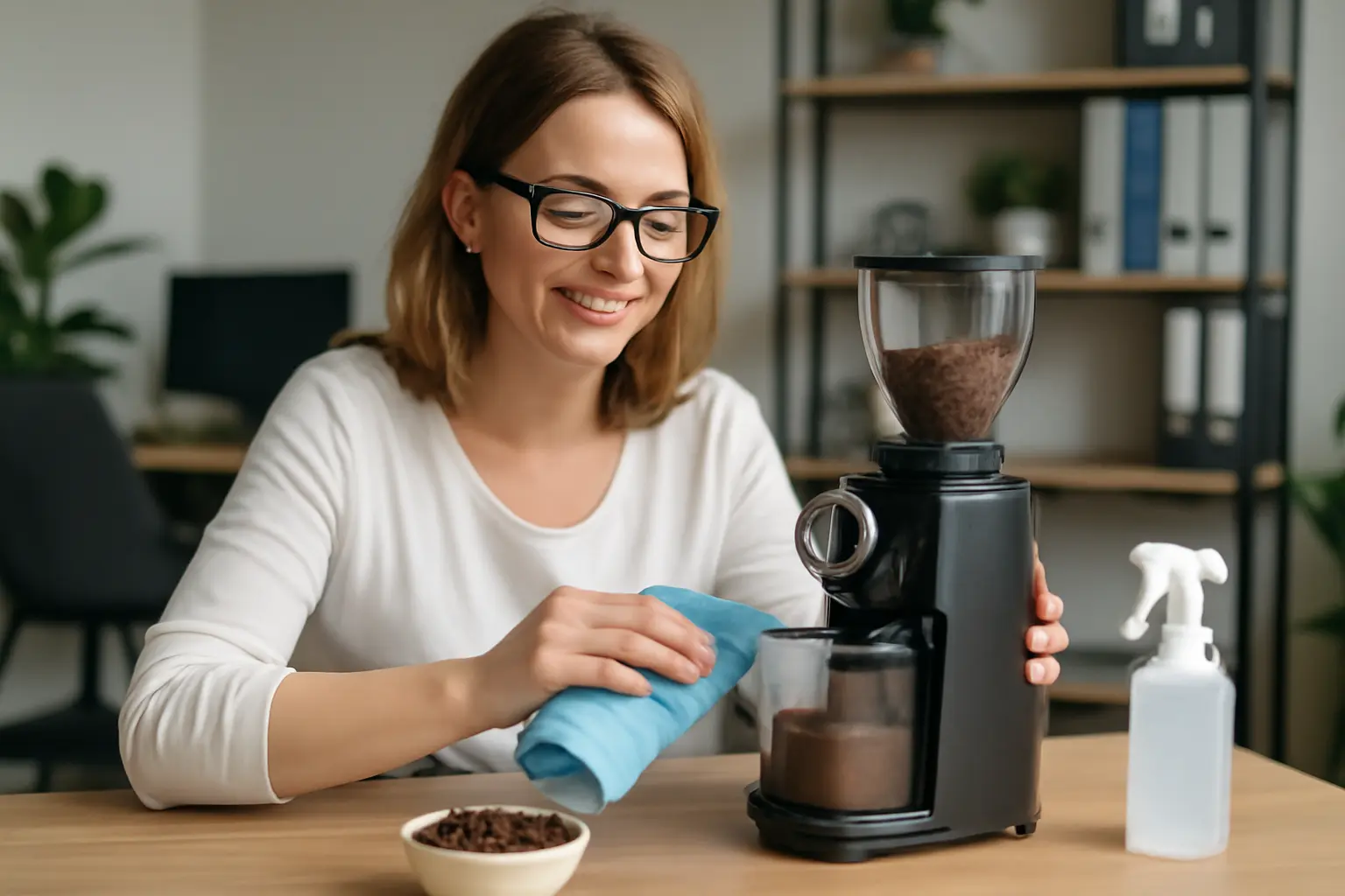 Praxistaugliche Reinigungsschritte im Büro: Effizienz und Nachhaltigkeit – Kaffeemühle auswählen