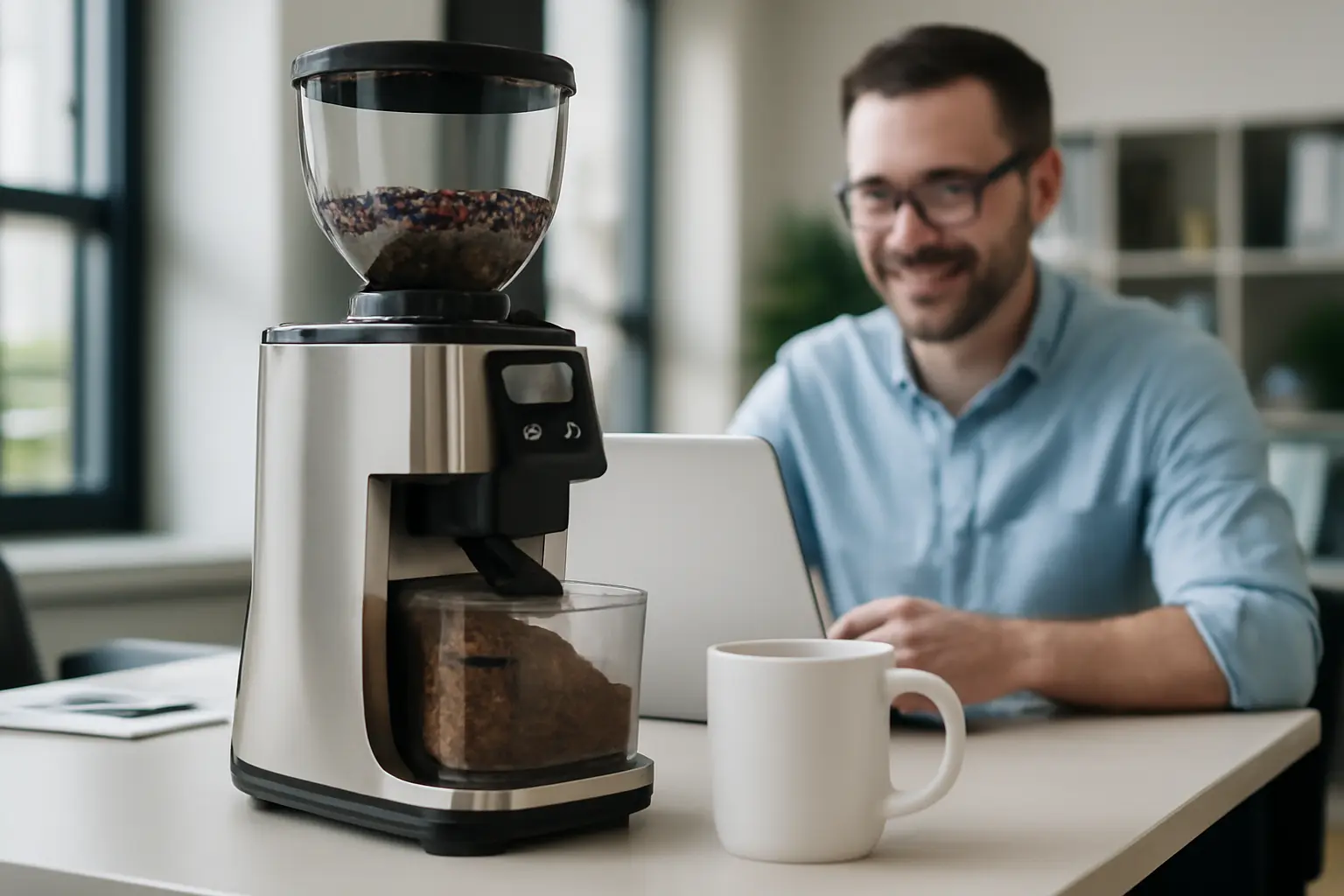 Mit Mahltechnik im Büro die Kaffeequalität gezielt steigern – Kaffeemühle Büro