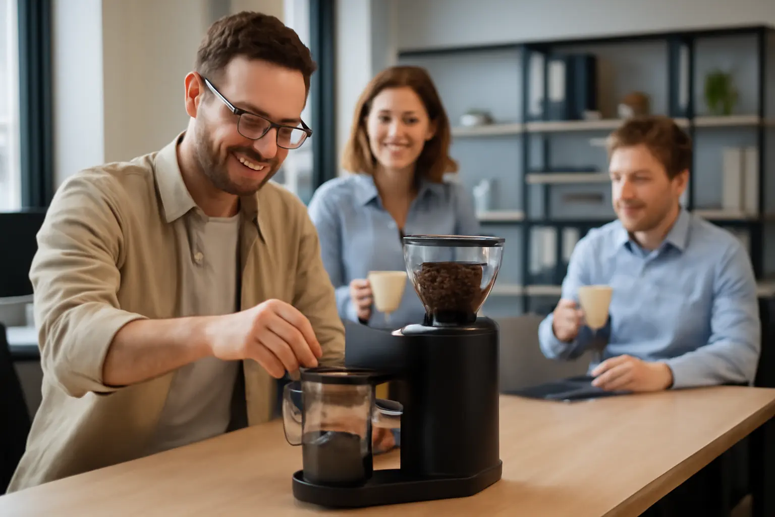 Integration der Kaffeemühle in den Büroalltag für eine effiziente Kaffeekultur – Kaffeemühle Büro