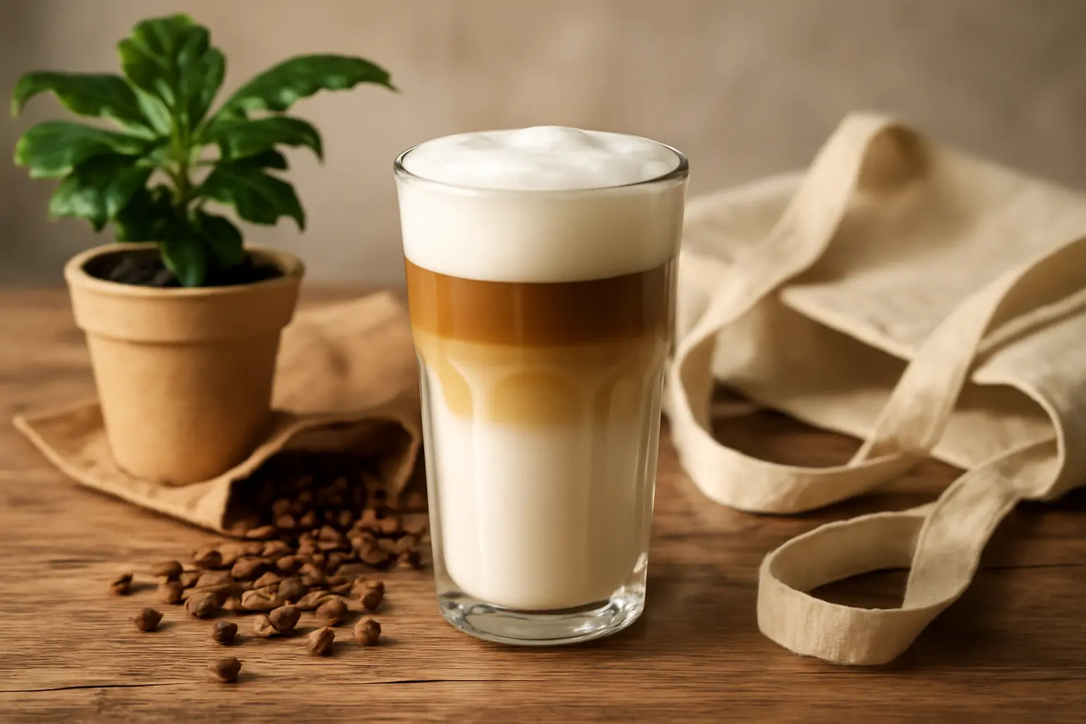 Nachhaltigkeit und bewusster Kaffeegenuss beim Latte Macchiato: Ein ganzheitlicher Ansatz – latte macchiato