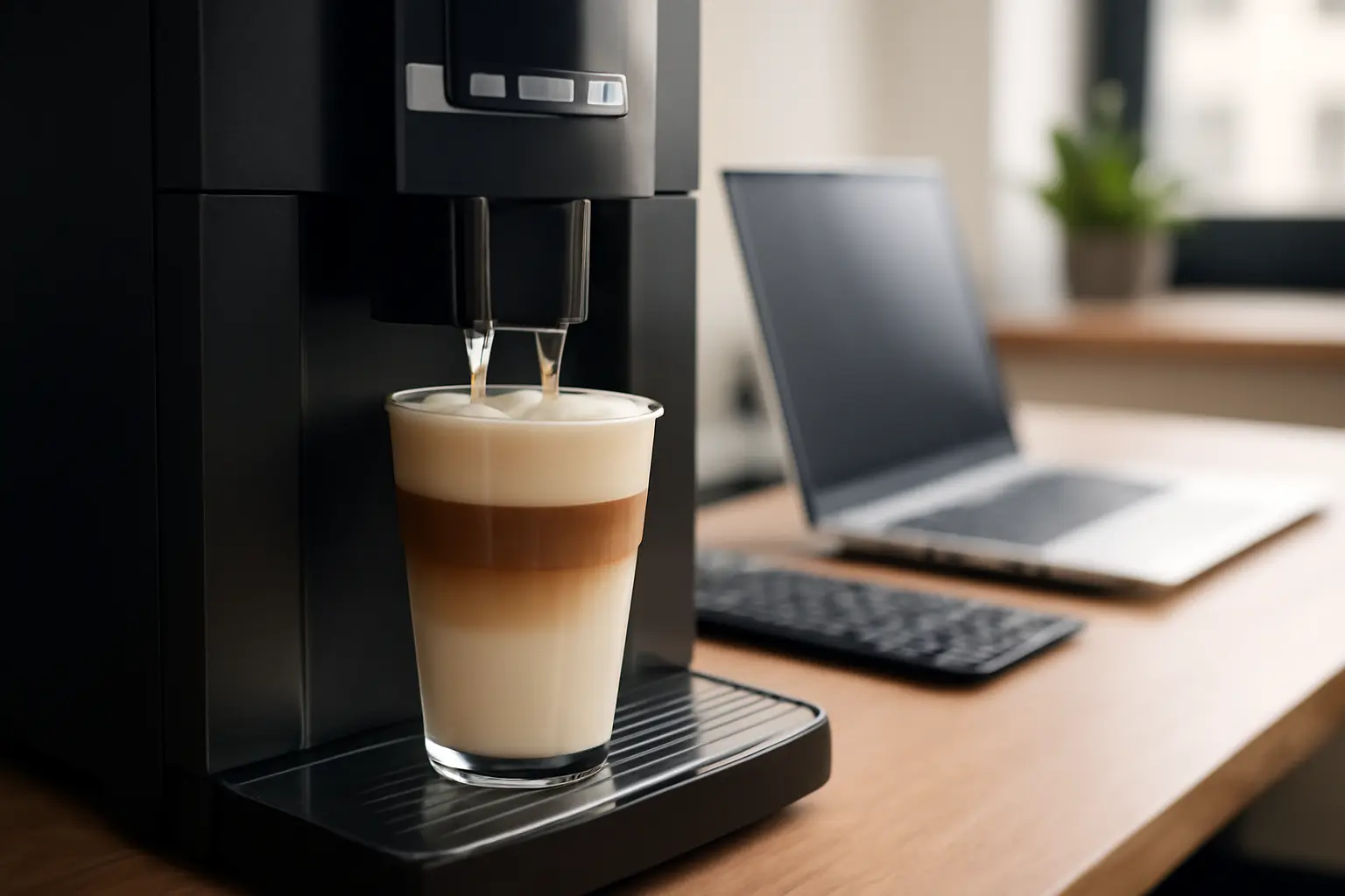 Latte Macchiato in Bürokaffeevollautomaten: Anforderungen für hohe Qualität und Benutzerfreundlichkeit – latte macchiato