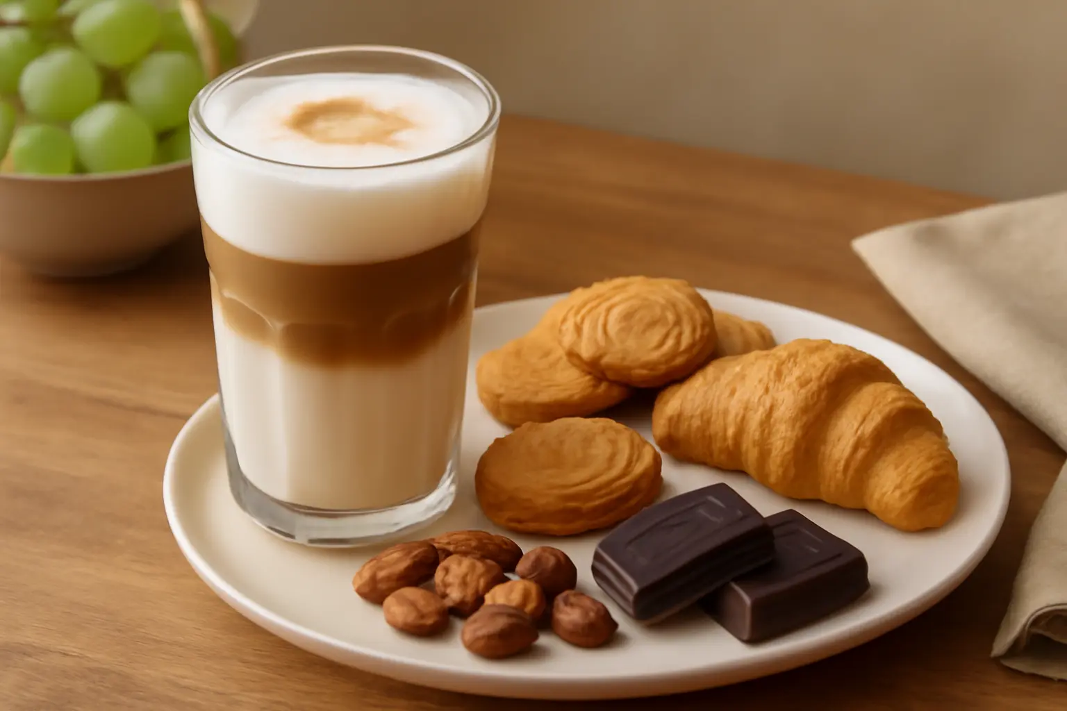Passende Begleiter und Snacks: Geschmackliche Harmonien mit Latte Macchiato – latte macchiato