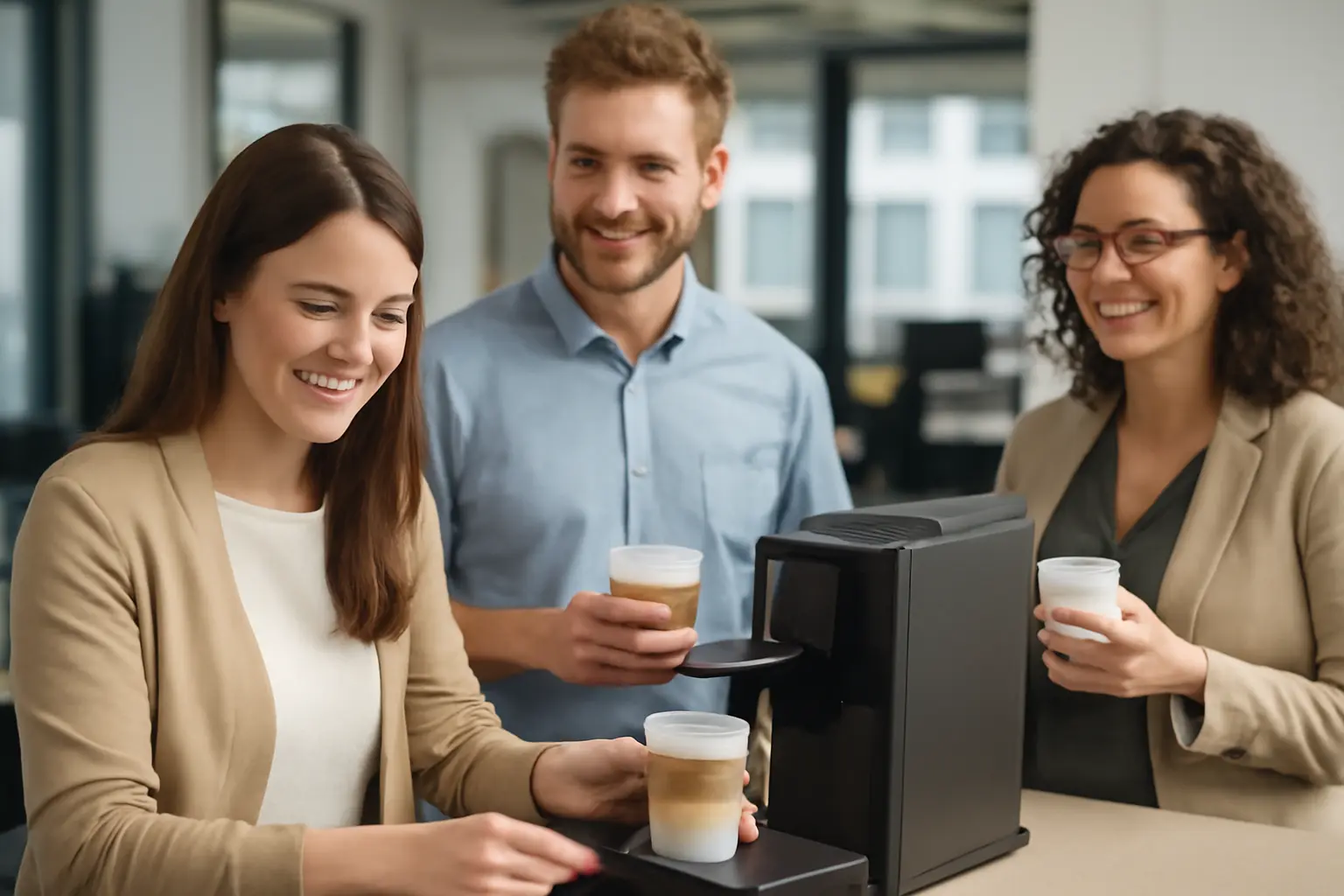 Latte Macchiato als soziale Kaffeekultur im Büro etablieren – latte macchiato büro zubereitung