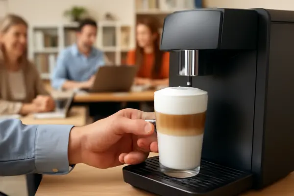 latte macchiato büro zubereitung – passendes Artikelbild