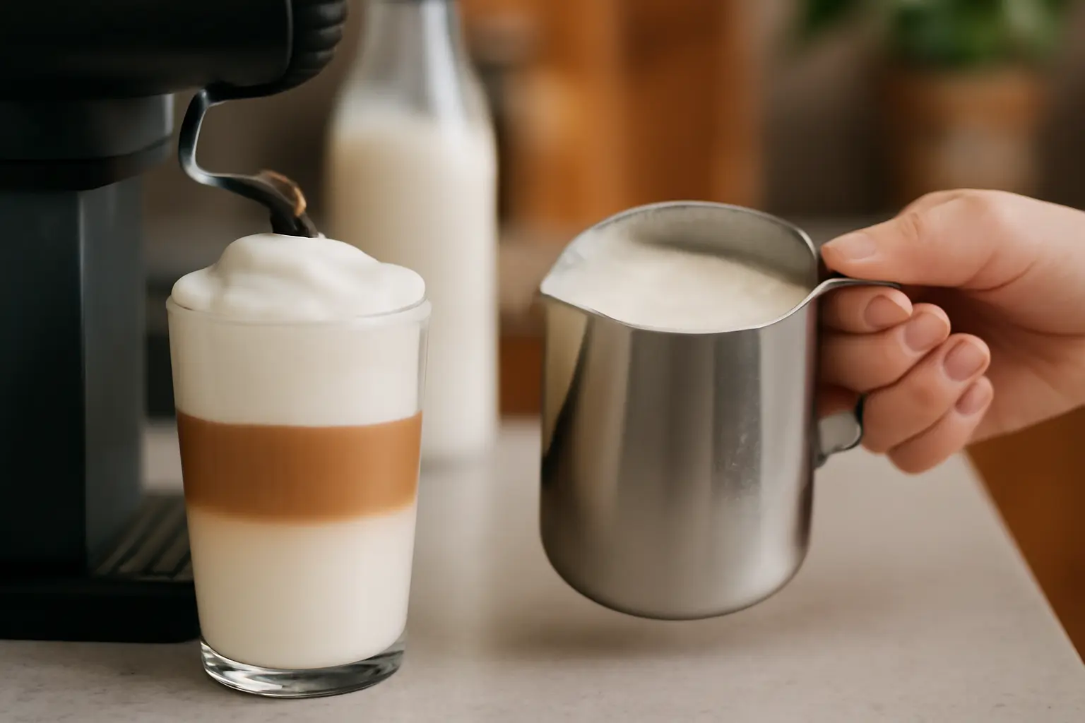 Typische Ursachen von unzureichendem Milchschaum im Detail und wie Sie diese gezielt beheben – milchschaum latte macchiato