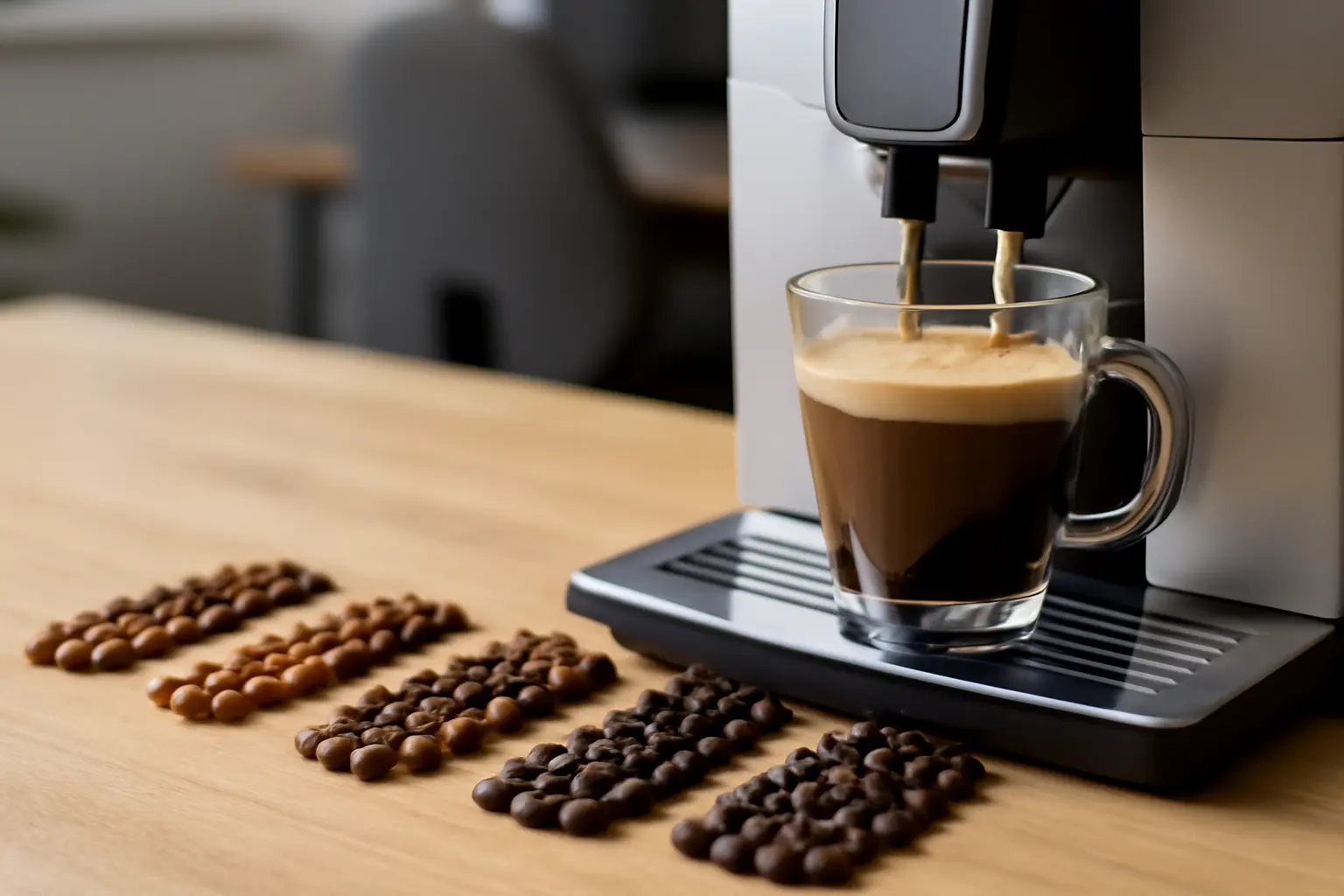 Röstgrad und Bürokaffeevollautomaten: Anforderungen und Herausforderungen – röstgrad kaffeebohnen