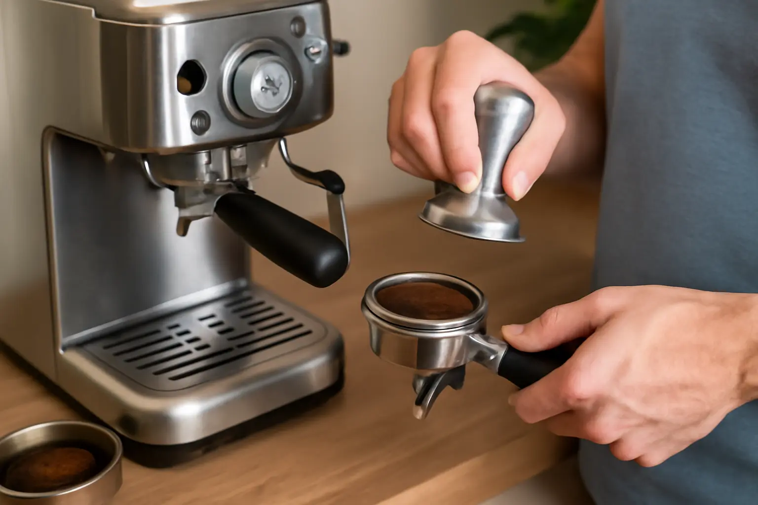 Dosierung und Tampertechnik: So gelingt die Grundlage für den Espresso – Siebträgermaschine zuhause