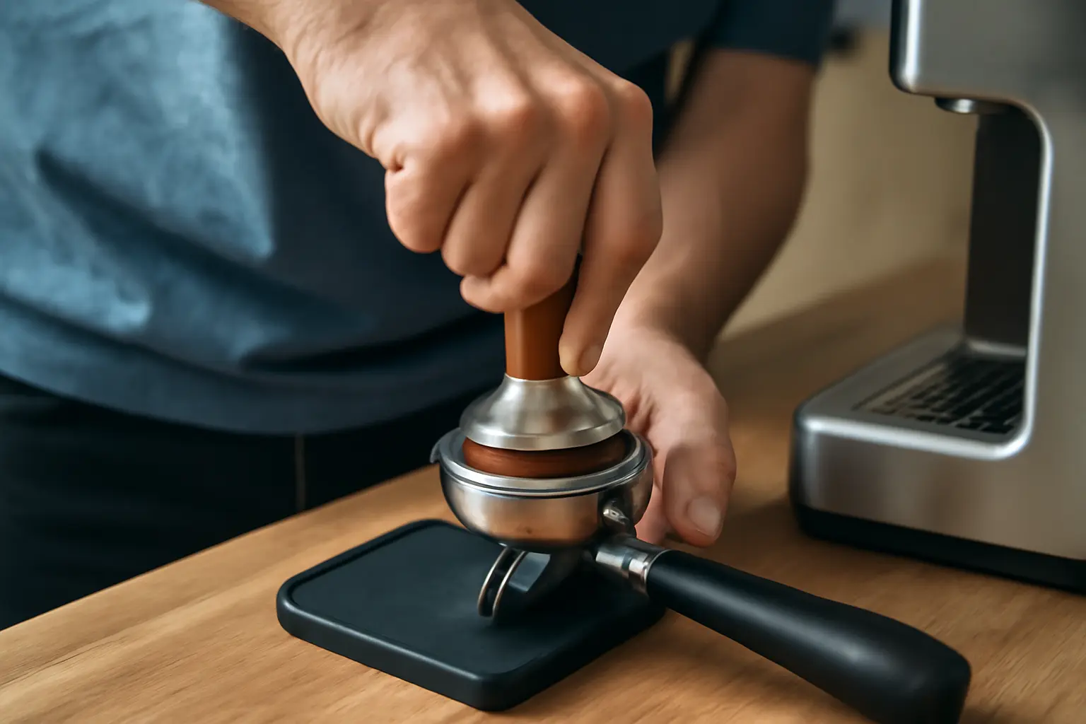Anleitung: So tampst du reproduzierbar – Schritt für Schritt – tamperdruck